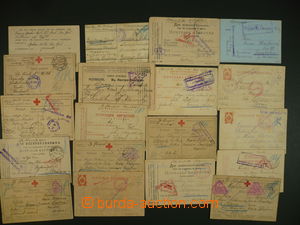 101471 - 1914-18 PRISONER OF WAR MAIL / AUSTRIA-HUNGARY selection of