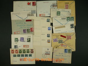 101669 - 1940-43 GENERAL GOVERNMENT comp. 12 pcs of entires, from th