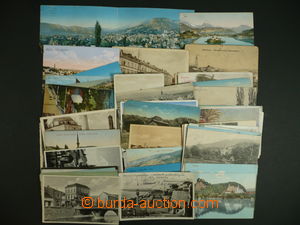 101991 - 1900-30 TOPOGRAPHY / YUGOSLAVIA selection of 47 pcs of Ppc,