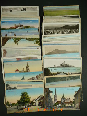 101993 - 1910-30 TOPOGRAPHY / SLOVAKIA selection of 70 pcs of Ppc, p