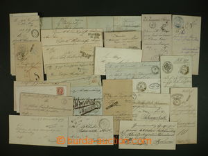 102762 - 1830-70 AUSTRIA / PRE-PHILATELY selection of 25 pcs of vari