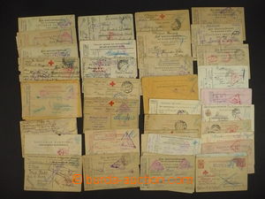 104745 - 1915-18 POLNÍ POŠTA / RAKOUSKO-UHERSKO sestava 45ks zajat
