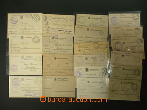 105937 - 1919-31 ČSR I., partie 20ks úředních dopisnic osvobozen