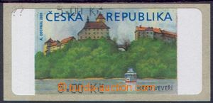 106467 - 2000 Pof.AT1, Veveří, varianta II, hodnota 5.00Kč bez *, VV