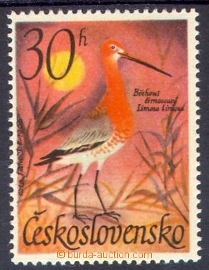106530 - 1967 Pof.1587, Vodní ptactvo 30h, II.typ, svěží, kat. 220Kč