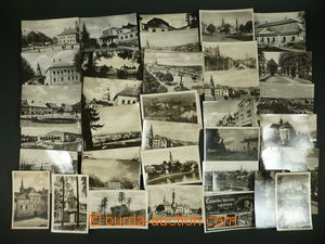 107567 - 1929-60 MÍSTOPIS / ŽĎÁR NAD SÁZAVOU sestava 20ks pohle