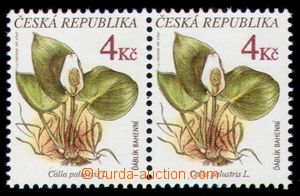 107774 - 1997 Pof.135, Ochrana přírody - květena, 2-páska s DO 33/2 -