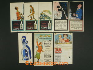 108134 - 1913-25 ALPA comp. 8 pcs of bills, various condition