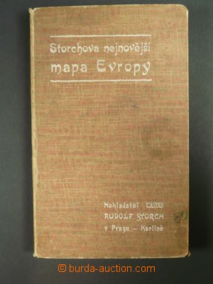 108410 - 1909 Storchova map Europe, scale 1:7.000.000, format 92x75cm