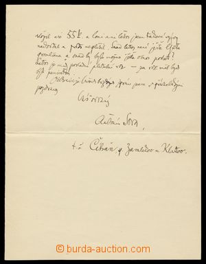 108901 - 1918 SOVA Anthony (1864–1928), Czech poet and prose-writer