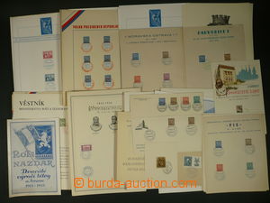 109051 - 1935-45 PŘÍLEŽITOSTNÁ RAZÍTKA / ČSR I.+II., ČaM sest