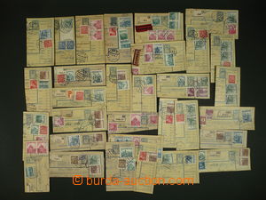 109608 - 1939 BOHEMIA-MORAVIA selection of 30 pcs of parcel dispatch