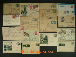 109650 - 1918-45 ČSR I.+II., ČaM sestava 18ks celistvostí, z toho