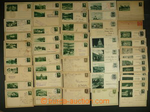 109862 - 1920-34 ČSR I. sestava 47ks dopisnic, CDV20, 31a, 33 3x, 4