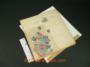 109989 - 1849-1940 FRANCE neúplná sbírka známek na volných albo