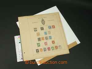109993 - 1855-1914 NORWAY menší sbírka známek na volných albov