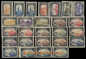 110171 - 1919 GERMANY selection of 26 pcs of advertising labels from