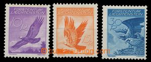 110417 - 1934 Mi.143, 144 a 146, Letecké 10Rp, 15Rp a 30Rp, kat. cca