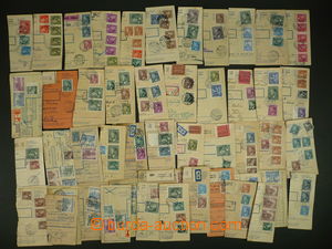 111183 - 1940-44 BOHEMIA-MORAVIA selection of 50 pcs of ústřížk