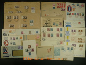 111386 - 1939-45 PŘÍLEŽITOSTNÁ RAZÍTKA / ČaM sestava 27ks obá