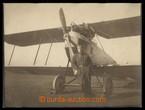 111553 - 1921 AVIATION LETOV Š-10, format 24x20cm, on reverse black