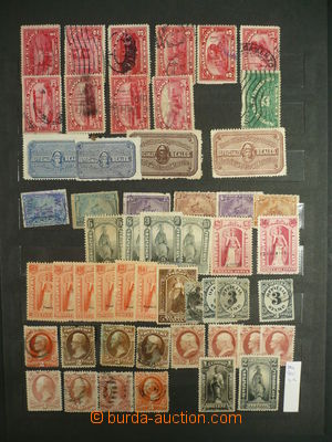 111676 - 1857-1930 USA zajímavá partie známek včetně lepších