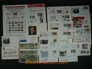 111738 - 2001 AUSTRIA selection of 40 pcs of entires and materials i