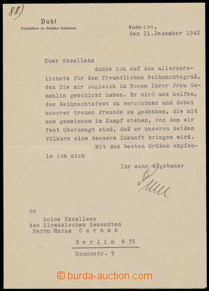 111766 - 1942 PUHL Emil Johann Rudolf (1889–1962), německý banké
