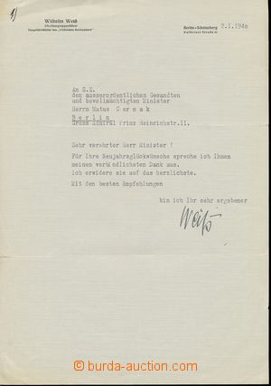 111769 - 1940 WEIß Wilhelm (1892–1950), německý nacistický poli