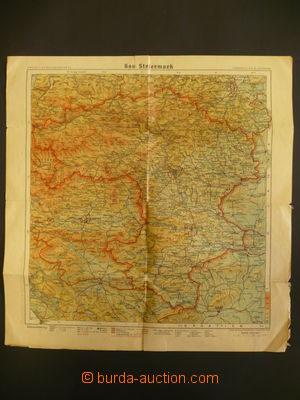 112418 - 1943 wall map Alpen- and Donau Reichsgaue, scale 1:500.000,