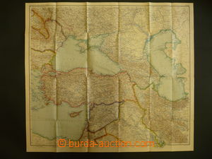 112420 - 1941-43 comp. 3 pcs of wall maps, 1) Middle East and South C