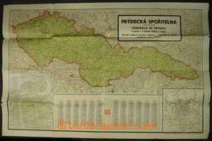 112421 - 1935 comp. 2 pcs of wall maps, map Czechoslovakia from y 193