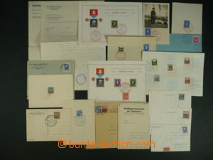 113257 - 1939-44 SLOVAKIA selection of about 60 pcs of entires, firs