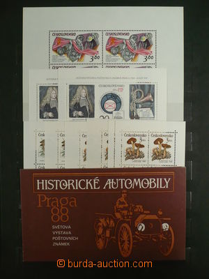 113636 - 1958-89 CZECHOSLOVAKIA 1945-92 selection of miniature sheet