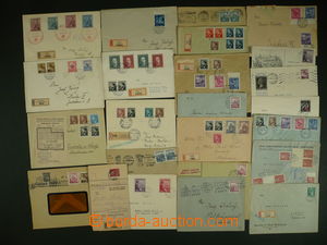 114340 - 1939-45 BOHEMIA-MORAVIA selection of 24 pcs of entires, pro