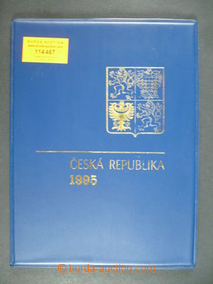 114467 - 1995 CZECH REPUBLIC / ANNUAL VOLUMES of Czech Post RA3, wit