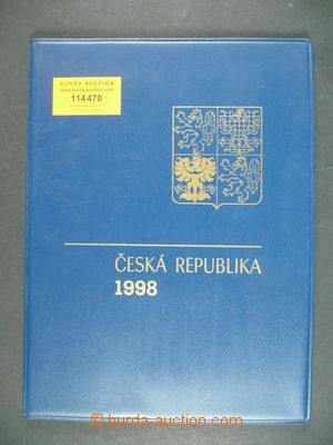 114470 - 1998 CZECH REPUBLIC / ANNUAL VOLUMES of Czech Post RA6, wit