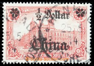 115949 - 1905 Mi.44 I.A, hodnota ½D/ 1M karmínová, 2x zajímav