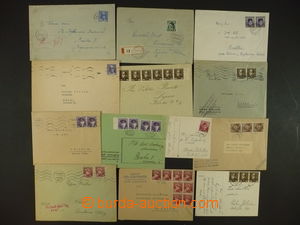 115983 - 1945-46 CZECHOSLOVAKIA 1945-92 / LONDON-ISSUE comp. 13 pcs