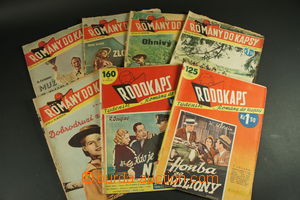 115999 - 1937-43 WILD WEST, notebook issue Novels to pocket, 8 pieces