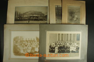 118808 - 1910-20 SLANÝ (dist. Kladno) - comp. 11 pcs of large photos