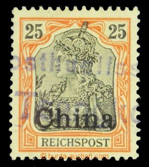 119409 - 1901 Mi.19, Germania 25Pf s přetiskem China, použitá v Ki
