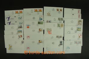 119453 - 1993-97 CZECH REPUBLIC selection of FDC from y 1993, also w
