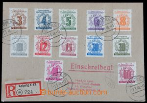 119467 - 1946 SOVIET ZONE philatelically influenced Reg letter with