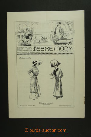 119480 - 1910 FASHION journal Czech Mody, year/volume I, No. 3, page