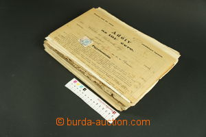 119777 - 1873-1945 SLOVAKIA, BRATISLAVA selection old newspapers, ne