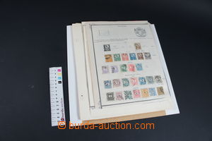 119778 - 1871-1967 HUNGARY collection of stamps on free album sheets