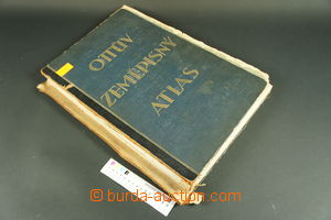 121297 - 1924 Ottův zeměpisný atlas with 44 hlavními and 99 vedle