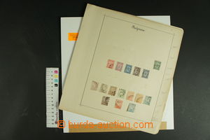 121825 - 1880-1930 BULGARIA sbírka známek na 11 samostatných albo