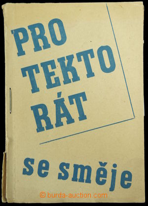 121934 - 1944 ILEGÁLNÍ TISK Protectorate with směje, 62 page., is